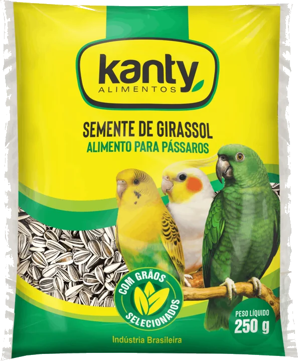 Embalagem Semente de Girassol 250g Kanty