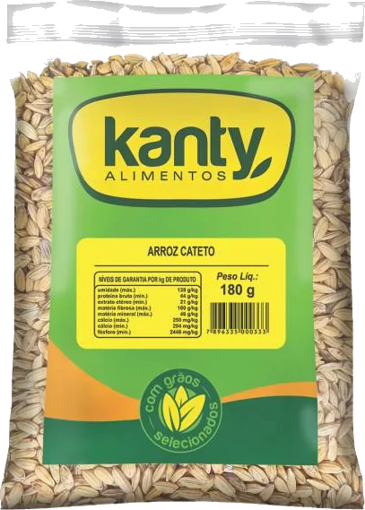 Embalagem Arroz cateto 180g Kanty