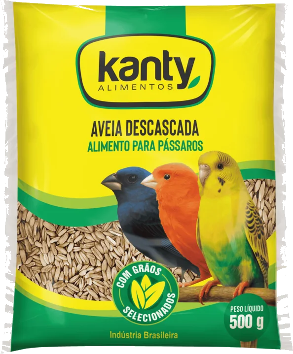 Embalagem Aveia Descascada 500g Kanty