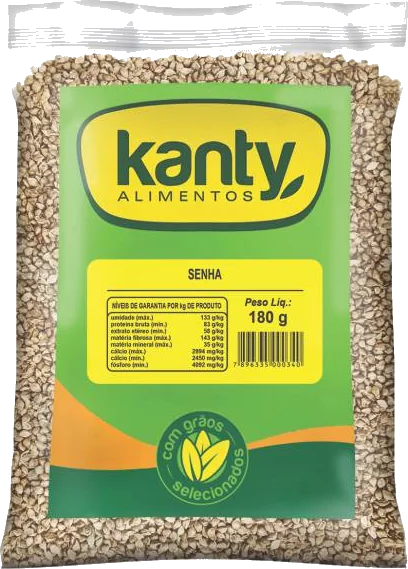 Embalagem Senha Francesa 180g Kanty