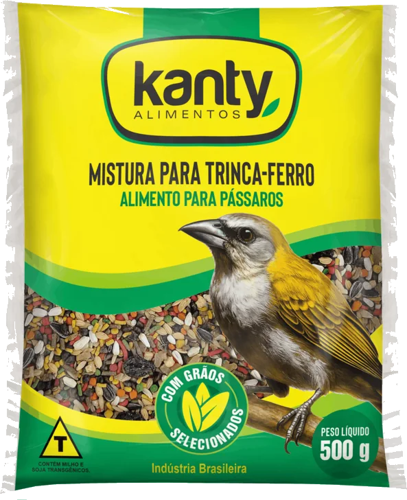 Embalagem Mistura para Trinca-Ferro 500g Kanty