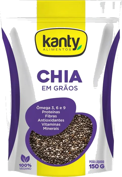 Embalagem Chia 150g Kanty
