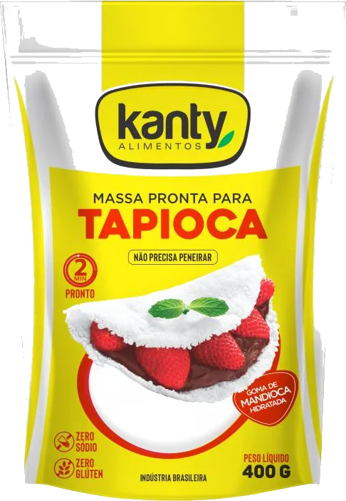 Tapioca recheada em 5 minutos
