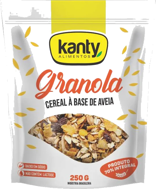 Embalagem Granola 250g Kanty